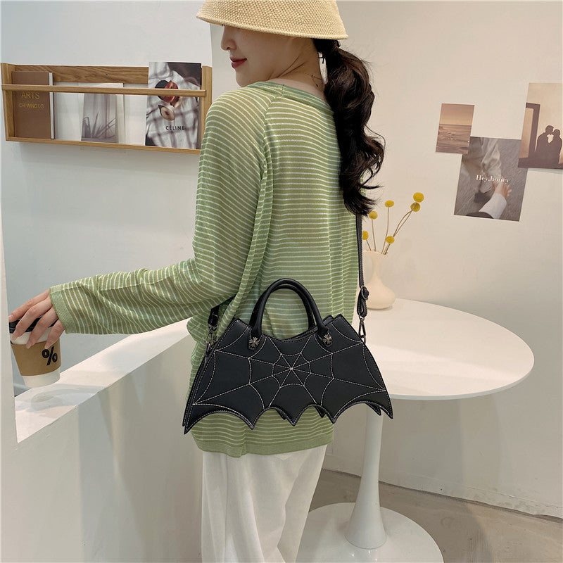 🕷️ Halloween Spider Web Crossbody Bag