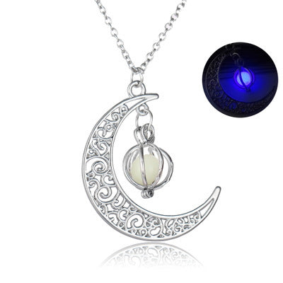 Moon Glow Pendant Necklace