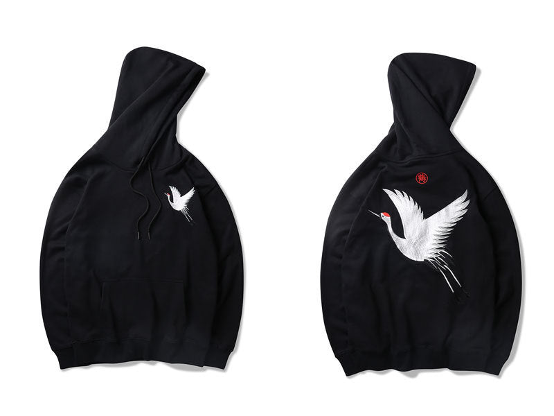 Embroidered Hip Hop Hoodie – Premium Cotton, Stylish & Comfortable
