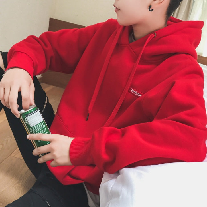 Men's Embroidered Fall & Winter Hoodie