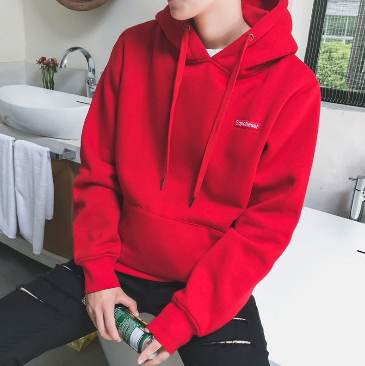 Men's Embroidered Fall & Winter Hoodie
