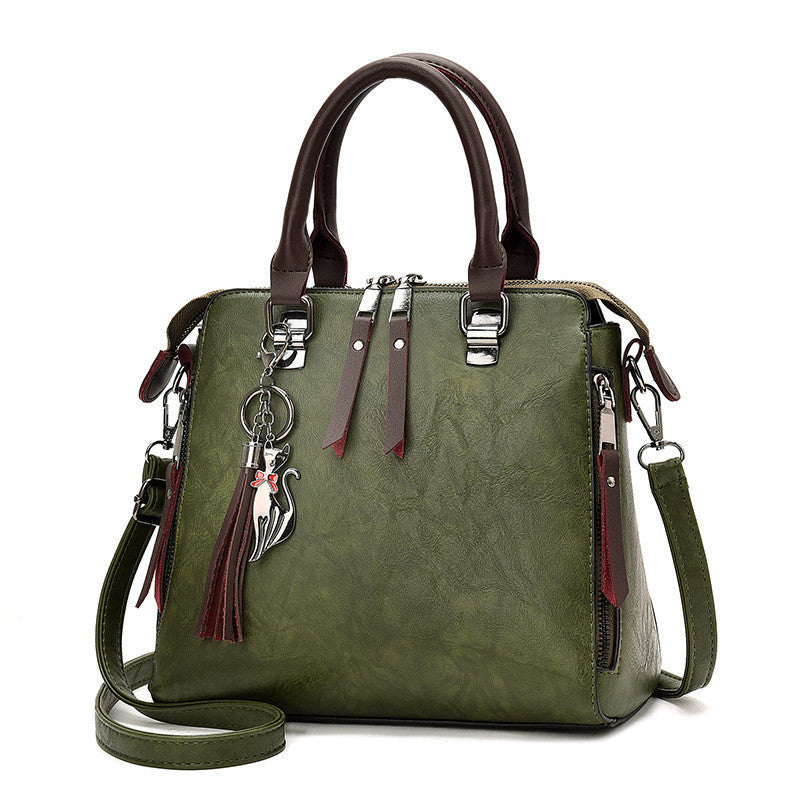 Vintage Women’s PU Leather Handbag