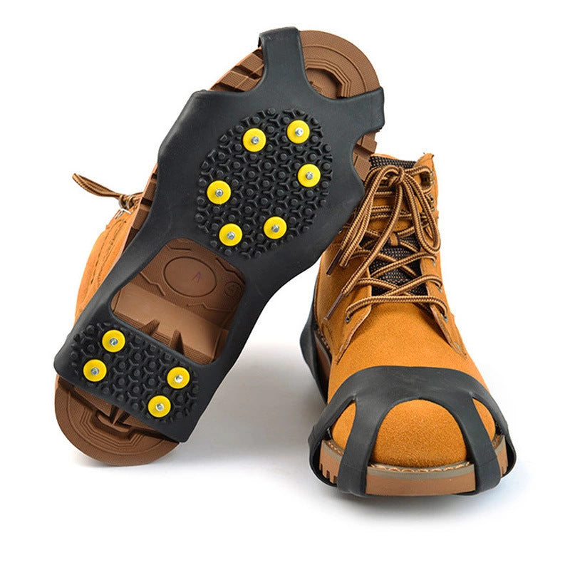 Anti-Slip Crampon Shoe Covers – Outdoor Traction Grip
