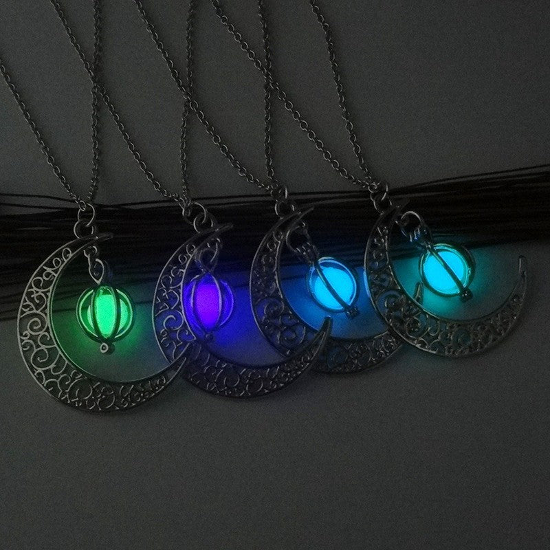 Moon Glow Pendant Necklace