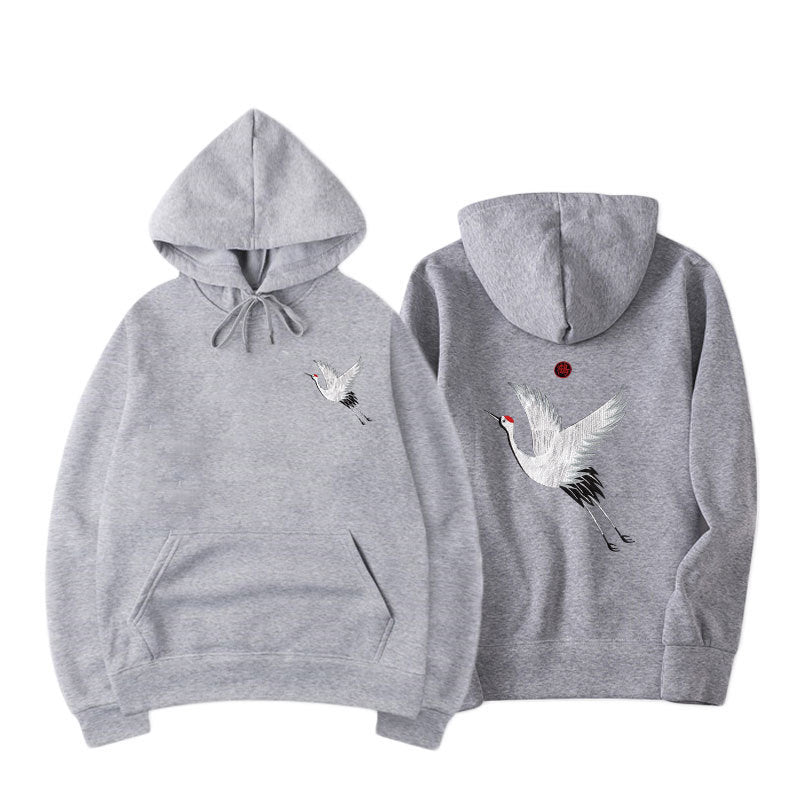 Embroidered Hip Hop Hoodie – Premium Cotton, Stylish & Comfortable