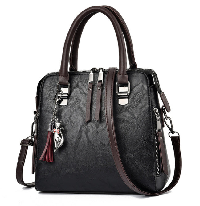 Vintage Women’s PU Leather Handbag