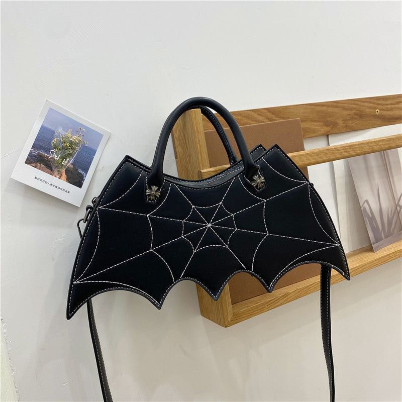 🕷️ Halloween Spider Web Crossbody Bag