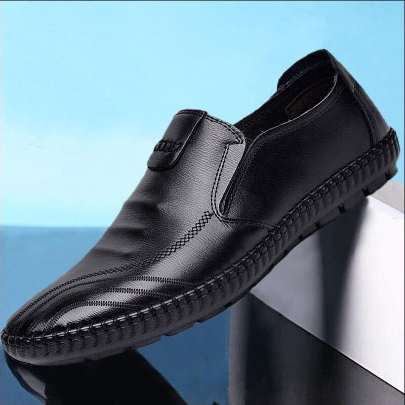 Spring Business Leather Shoes – Classic Unisex Style
