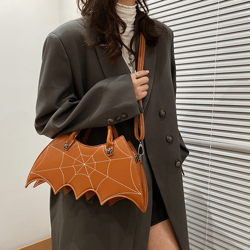 🕷️ Halloween Spider Web Crossbody Bag