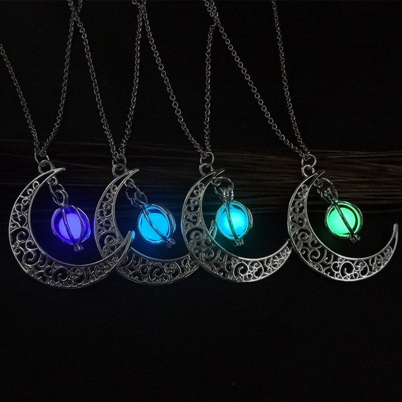 Moon Glow Pendant Necklace