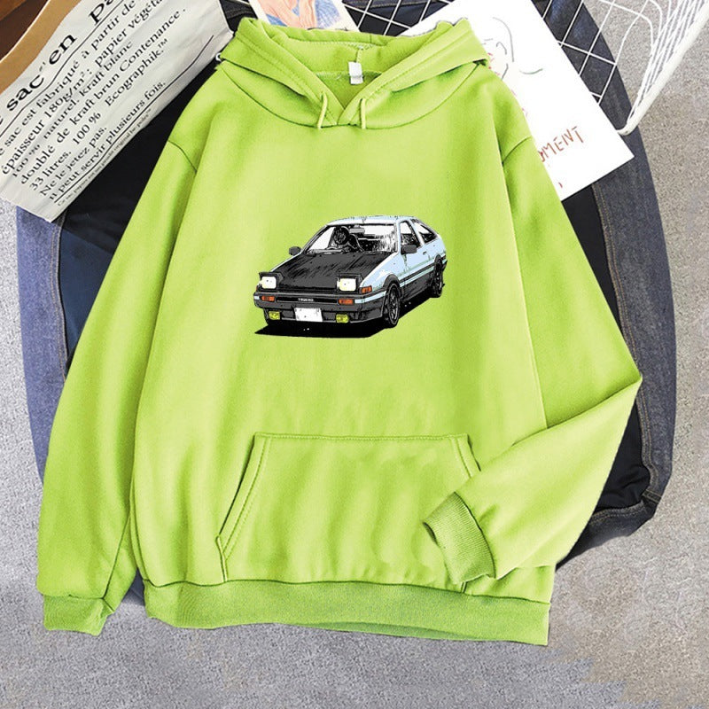 Artistic Retro Hoodies – Stylish Three-Quarter Sleeve Fashion for Men & Women