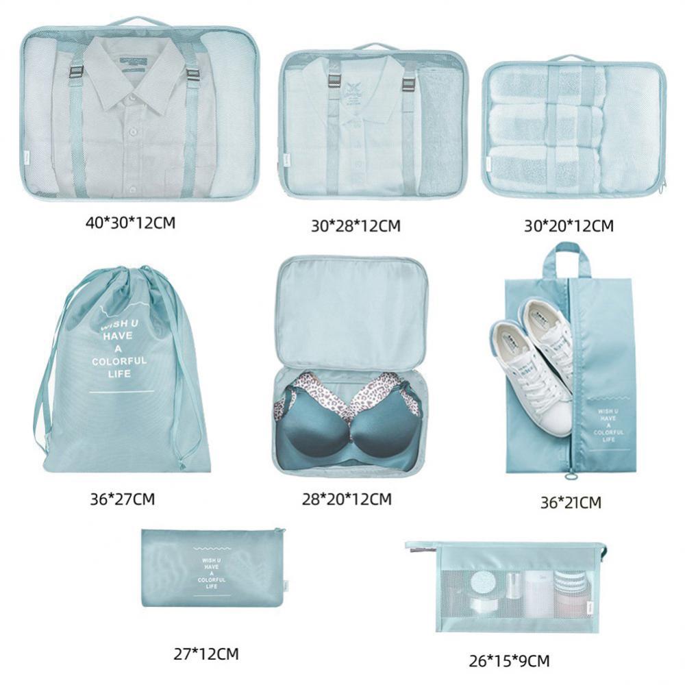 8-Piece Packing Cubes Set
