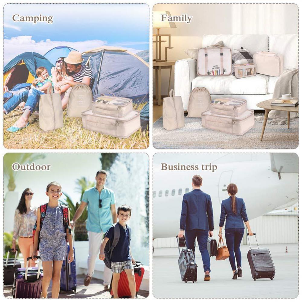 8-Piece Packing Cubes Set