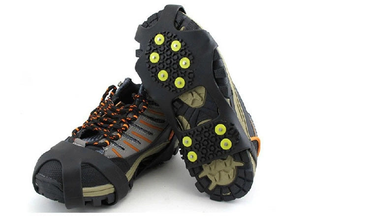 Anti-Slip Crampon Shoe Covers – Outdoor Traction Grip