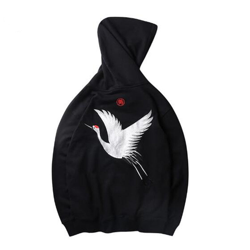 Embroidered Hip Hop Hoodie – Premium Cotton, Stylish & Comfortable