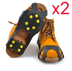 Anti-Slip Crampon Shoe Covers – Outdoor Traction Grip