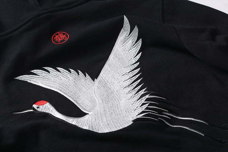 Embroidered Hip Hop Hoodie – Premium Cotton, Stylish & Comfortable