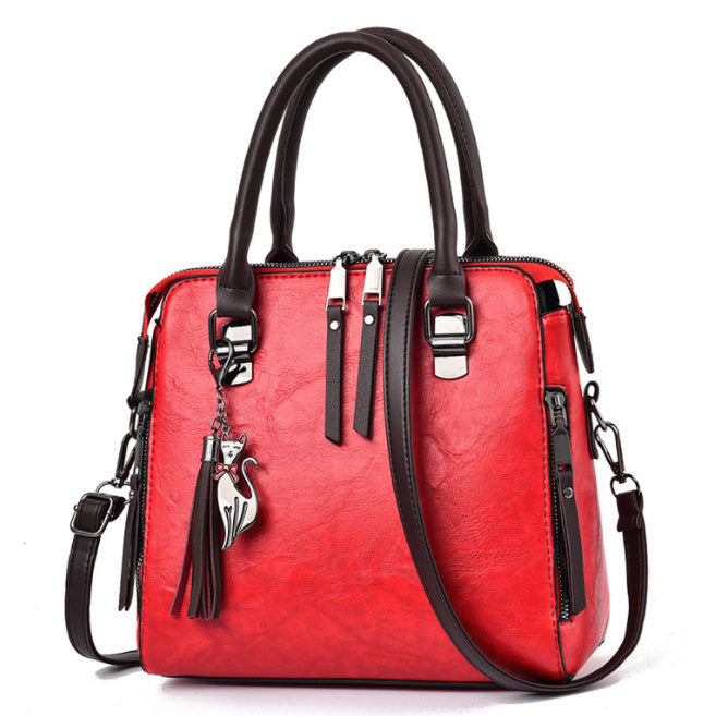 Vintage Women’s PU Leather Handbag