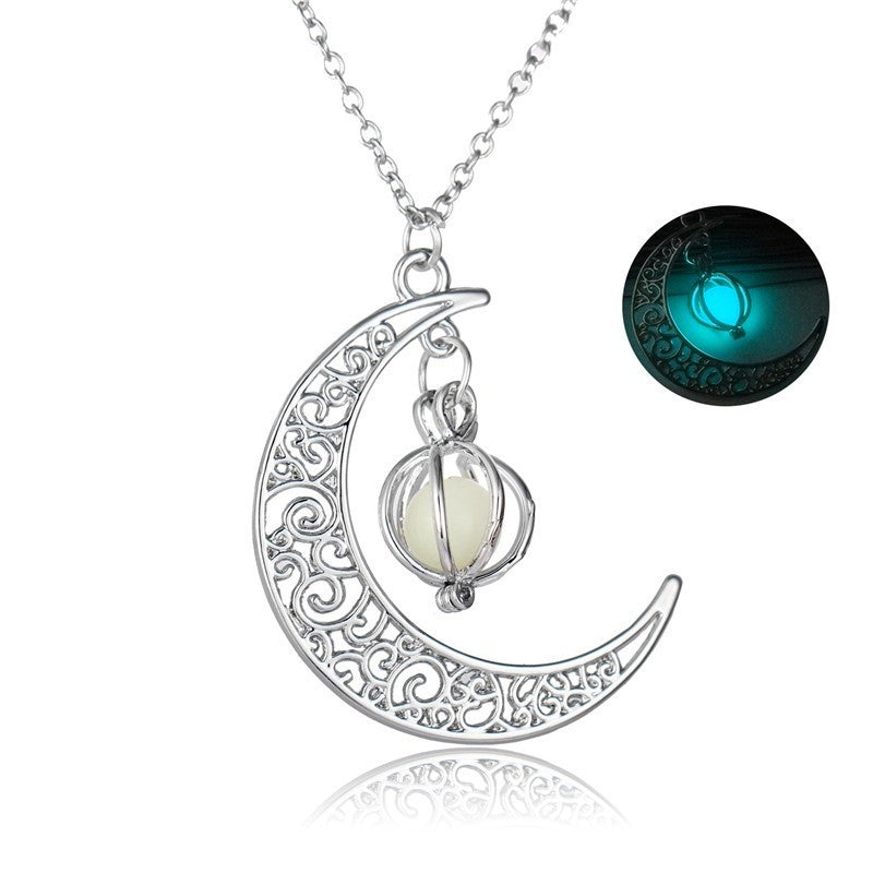 Moon Glow Pendant Necklace