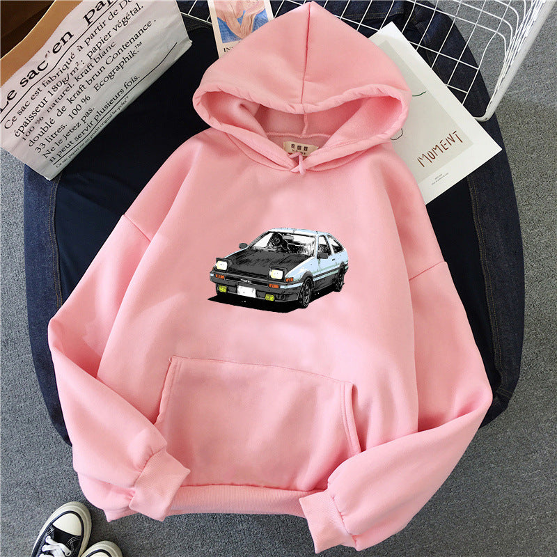 Artistic Retro Hoodies – Stylish Three-Quarter Sleeve Fashion for Men & Women