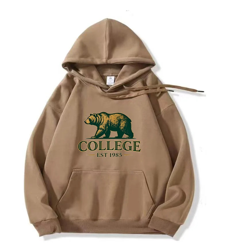 Hoodies  Printing Hoodies Mens Autumn Loose Sweatshirt Craetive Fleece Hoody Casual Hip Hop Streetwear