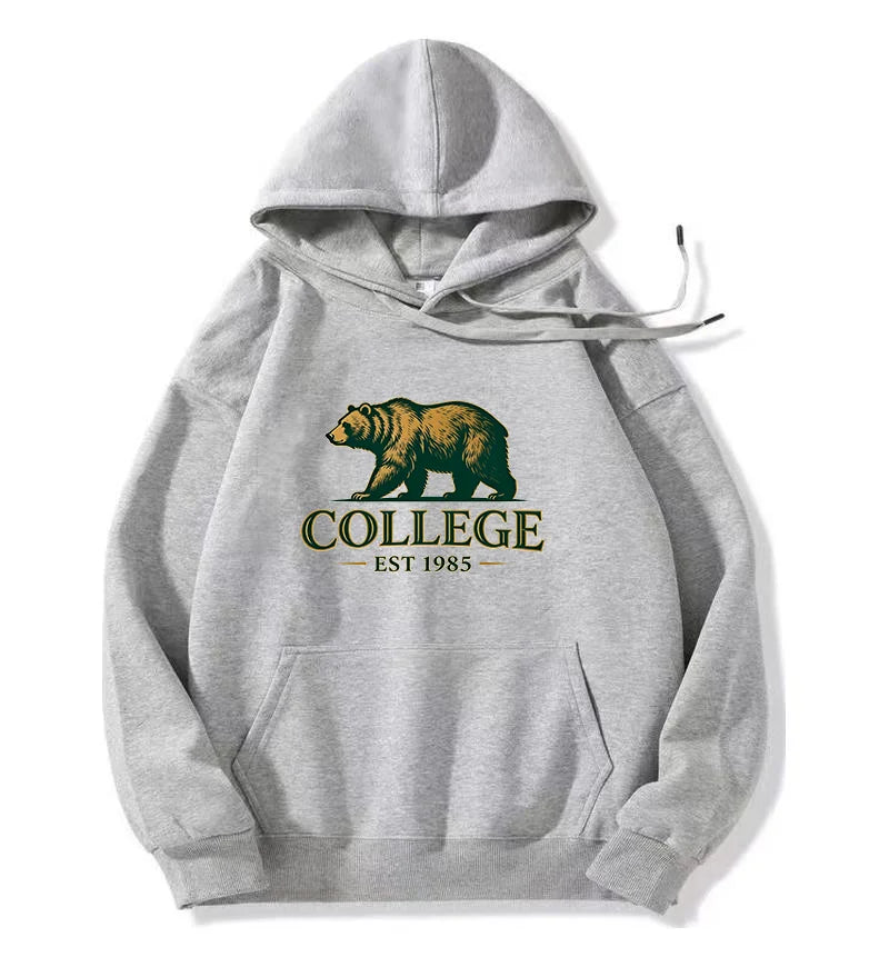 Hoodies  Printing Hoodies Mens Autumn Loose Sweatshirt Craetive Fleece Hoody Casual Hip Hop Streetwear