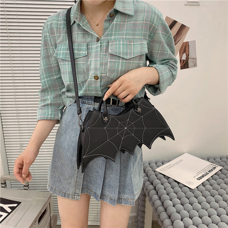 🕷️ Halloween Spider Web Crossbody Bag