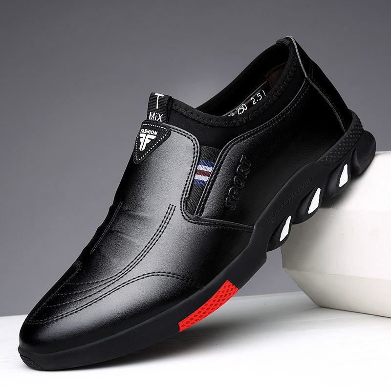 Spring Business Leather Shoes – Classic Unisex Style