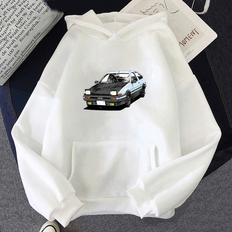 Artistic Retro Hoodies – Stylish Three-Quarter Sleeve Fashion for Men & Women